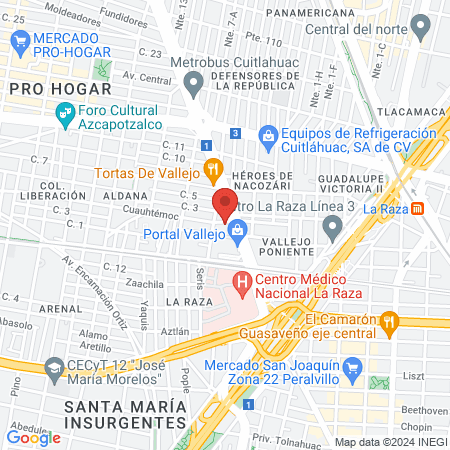 El Doctorcito Tiendas Medicas La raza map