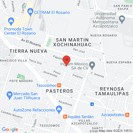 BarberStoreMx map