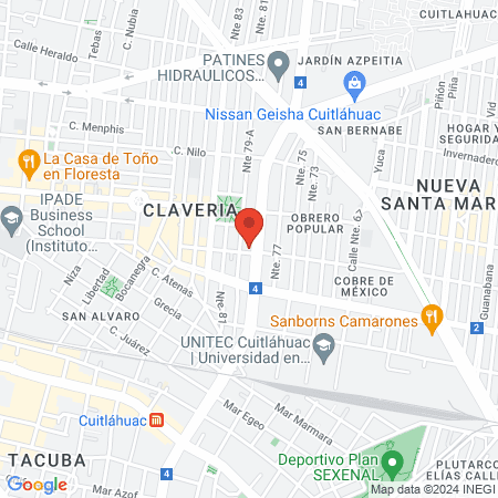 Dentista Juanydent map