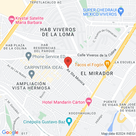 Estetica Maden Dali map