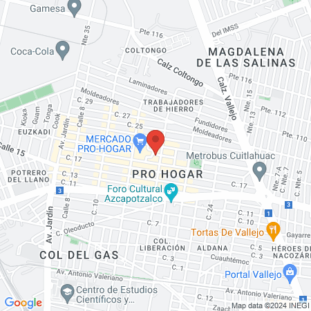 MICE ESTUDIO DE BELLEZA map