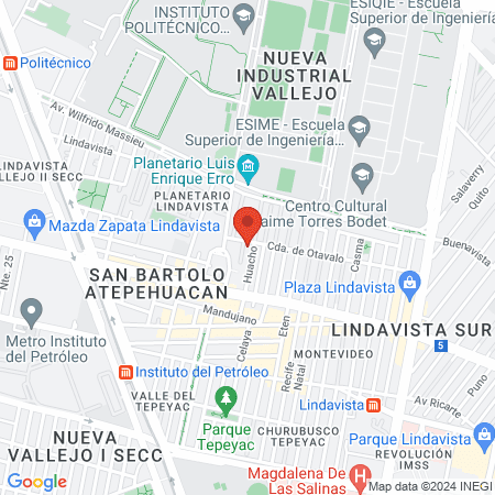 Clínica de Belleza Mary Ann Spa map