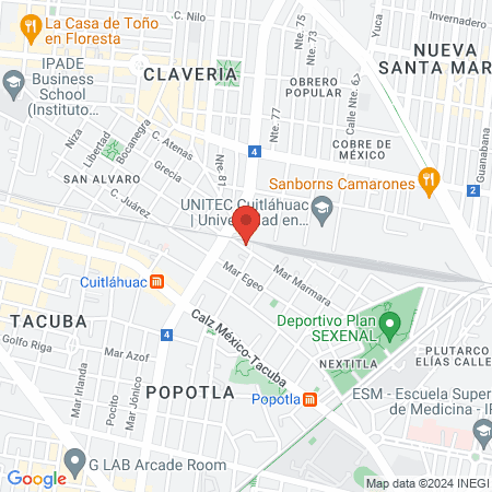 Consultorio Dental – "Dental All Stars" map