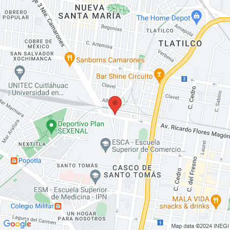 M & F Hair and Beauty Salon map