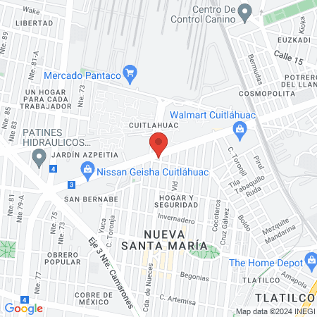 Nailkery Nueva Santa Maria map