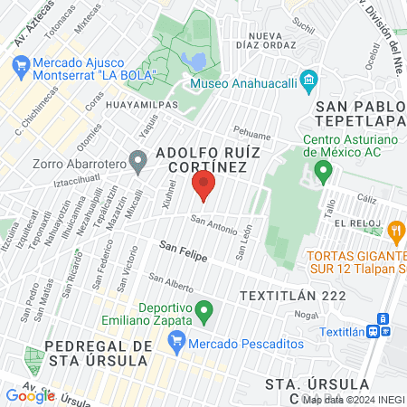 Peluquería arielo map