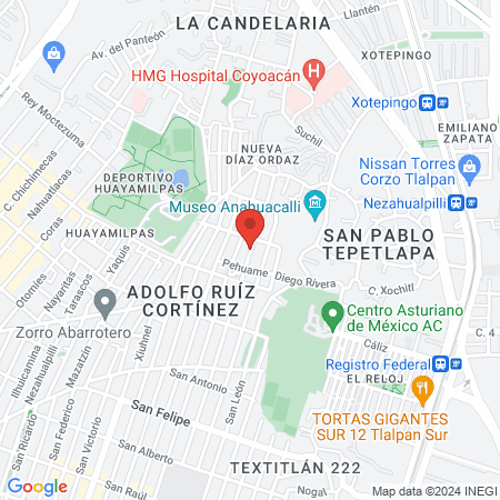 Barbershop “EL GRAN FERS” map