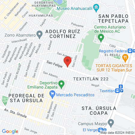 Consultorio San Felipe map