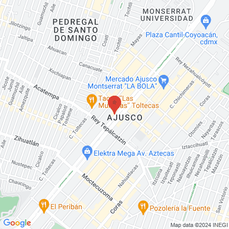 FisioterapiaJP Aztecas map