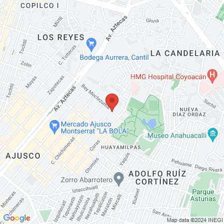 Veterinaria Huayamilpas map