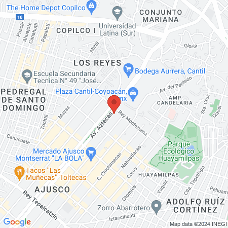 Dra Nubia Hdez/Endodoncia y Odontología Estética map