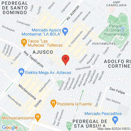 CIRUJANO DESNTISTA map