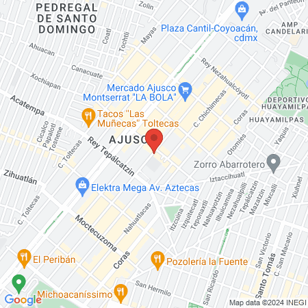 Otorrinolaringología - Dr. Gutiérrez map