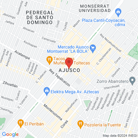 Clínica de Cardiología map