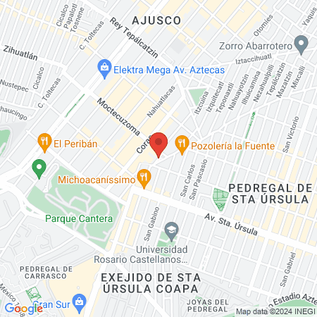 Veterinaria Talismán map