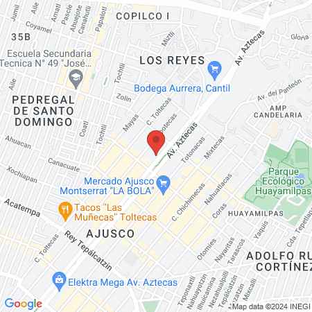 Hospital Veterinario Ángel Vet´s map