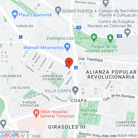 Mauricio Mendoza Masajista map