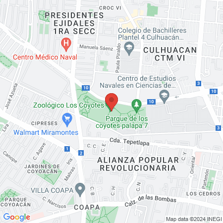 Centro Estatal Sanguínea map