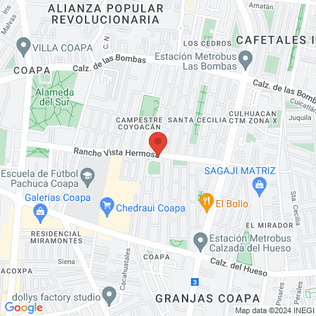 ▷ DENTALIFE COAPA | Dentista Coapa | Ortodoncista | Odontopediatra | Clínica Dental map