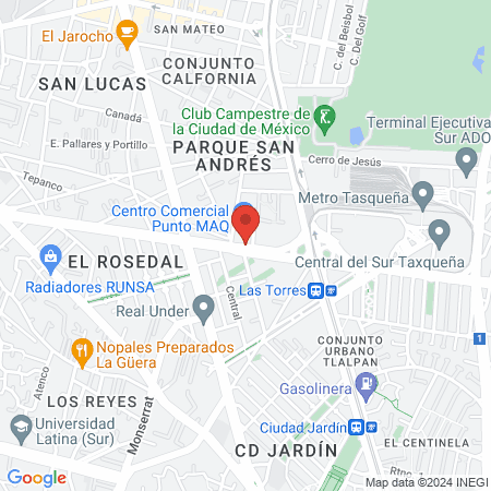 Medhaus Coyoacan : Dr. Jesús Bernal Hernández map