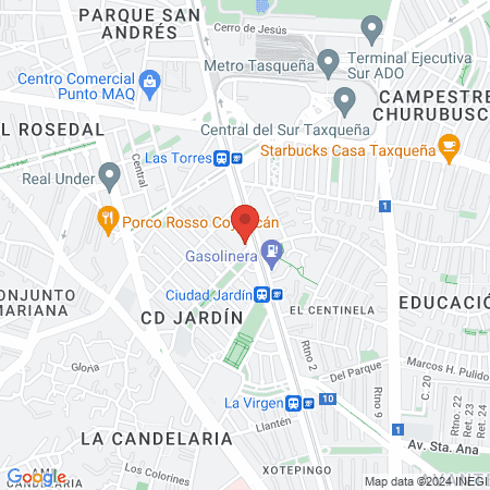 Atención Medico Veterinaria Hospital de Especialidades map