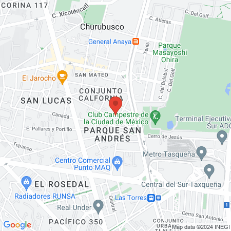 Dentista para Niños map