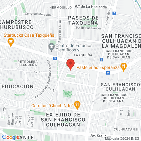 BIKRAM YOGA CDMX/TAXQUEÑA map