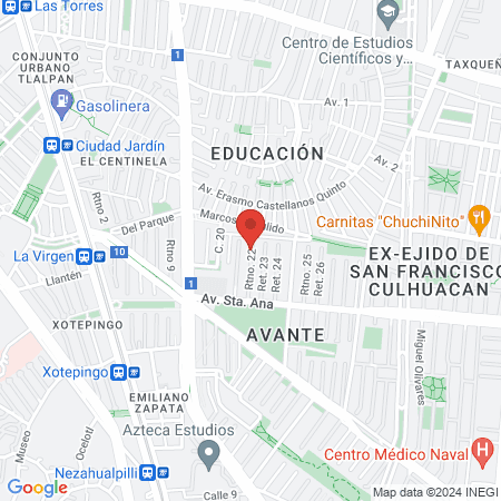 Dental CDMX Coyoacán Avante map