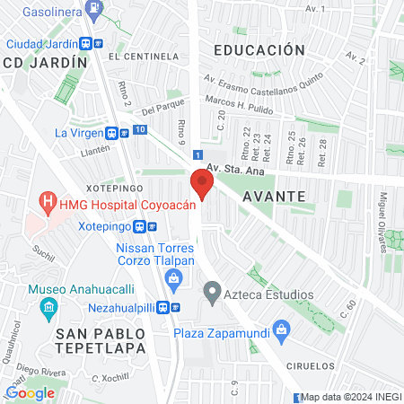 CONSULTORIO MEDICO map