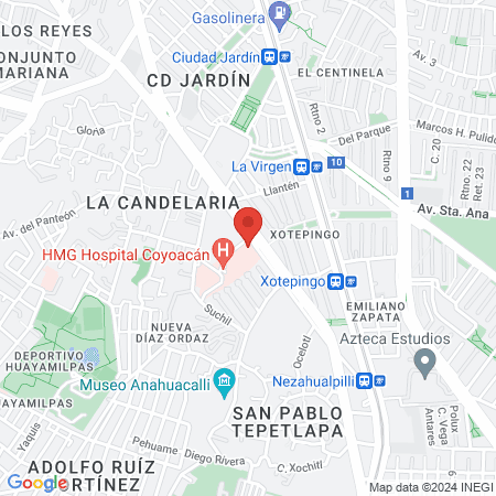 Nutrióloga Ana Luz Ortega map