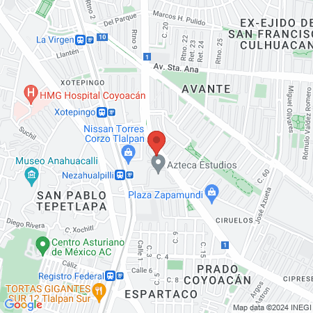 Clinica Medica Especializada map