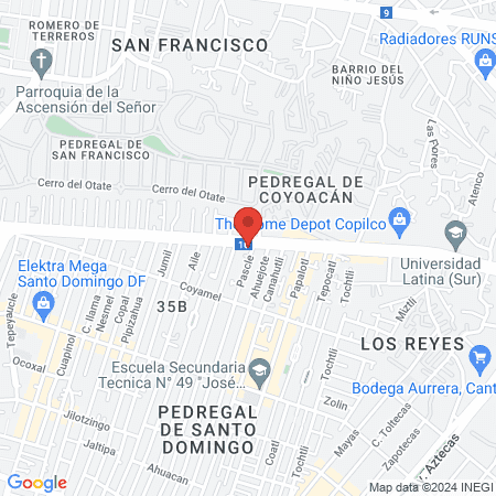 Barber Shop Barrio Fino map