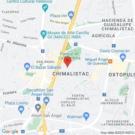 Hospital Germán Diaz Lombardo map