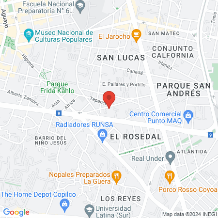 Dra. Hatsuko Yalí, Dentista - Odontólogo map