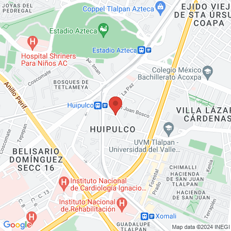 Alysa Beauty Bar map