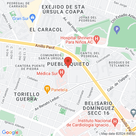 Barber Shop " Los Lobos " map