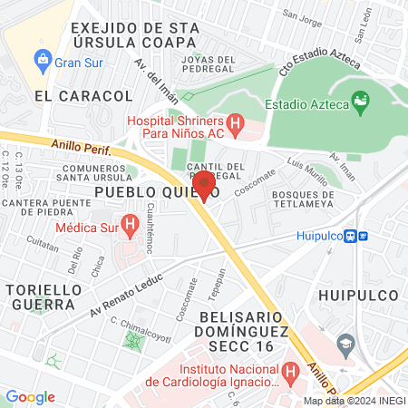 QuiroDental Periferico map
