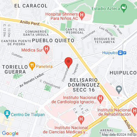 Clínica Odontológica del Sur map