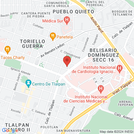 Alare Rehabilitación map