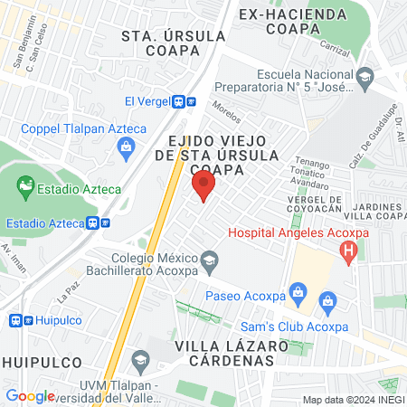 Alphabiotista Coapa map