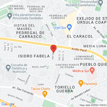 Yolotl Fisioterapia map