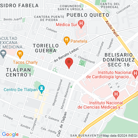 Nandí Clínica Dental map