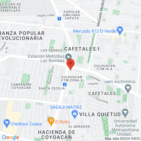 V&H Pretty Lashes map