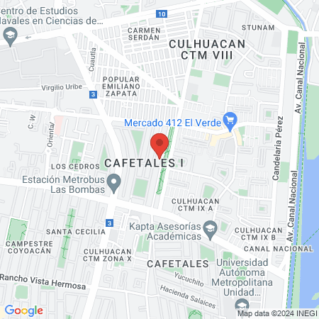 Consultorio dental y ortodoncia map