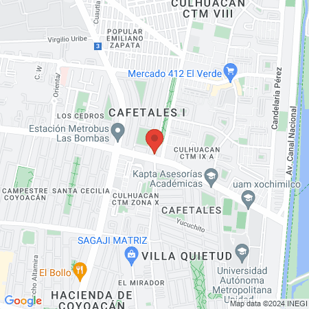 Veterinaria Yalcome map