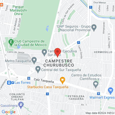 Estética unisex Las Torres map