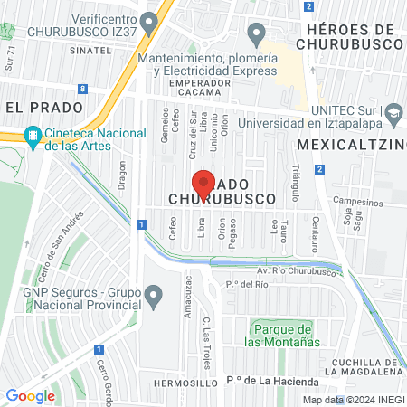 Kriya Yoga México map