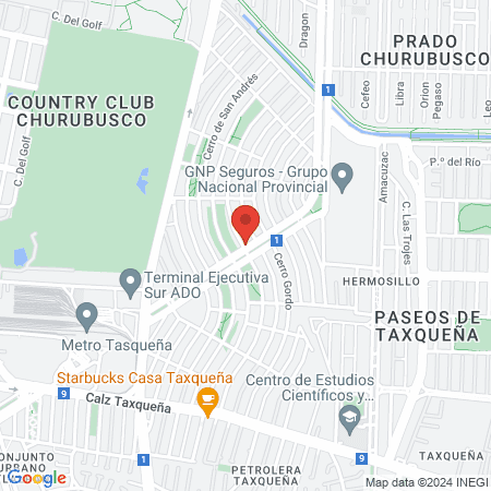 MEDICINA GENERAL GINECOLOGIA Y PEDIATRIA map