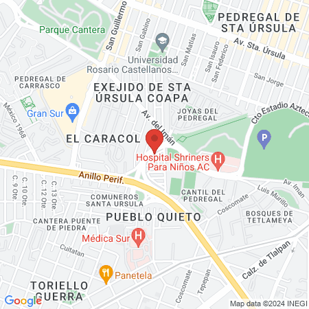 Universidad Del Estilismo Del Sur map