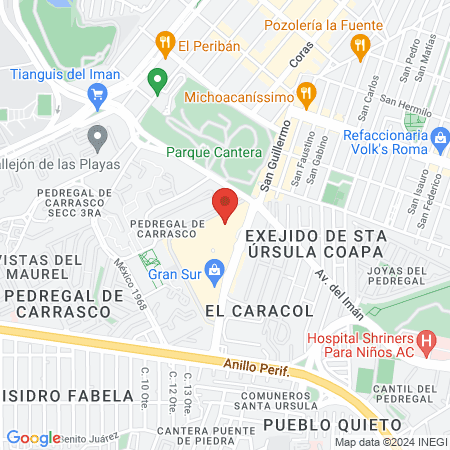 Sugar Body Modeling & Spa map